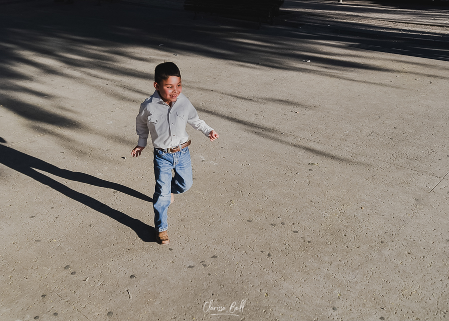 Niño corriendo